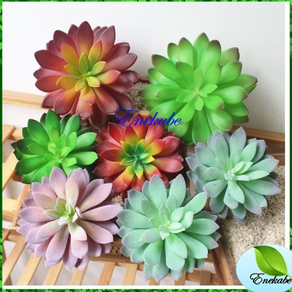 KAKTUS SUKULEN PREMIUM TANPA POT TANAMAN PLASTIK ARTIFISIAL .