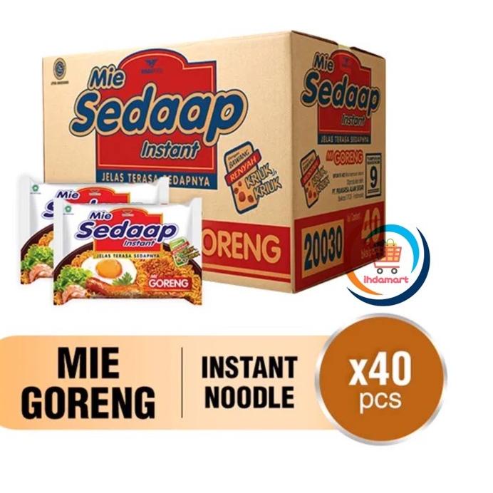 

™ Mie Sedaap Goreng 90 gr 1 Dus Isi 40 pcs ➶