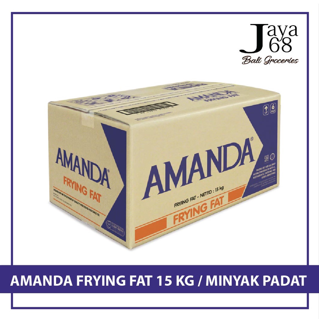 

minyak padat Amanda - Frying Fat Amanda 15 kg - minyak goreng Beku - minyak Donat