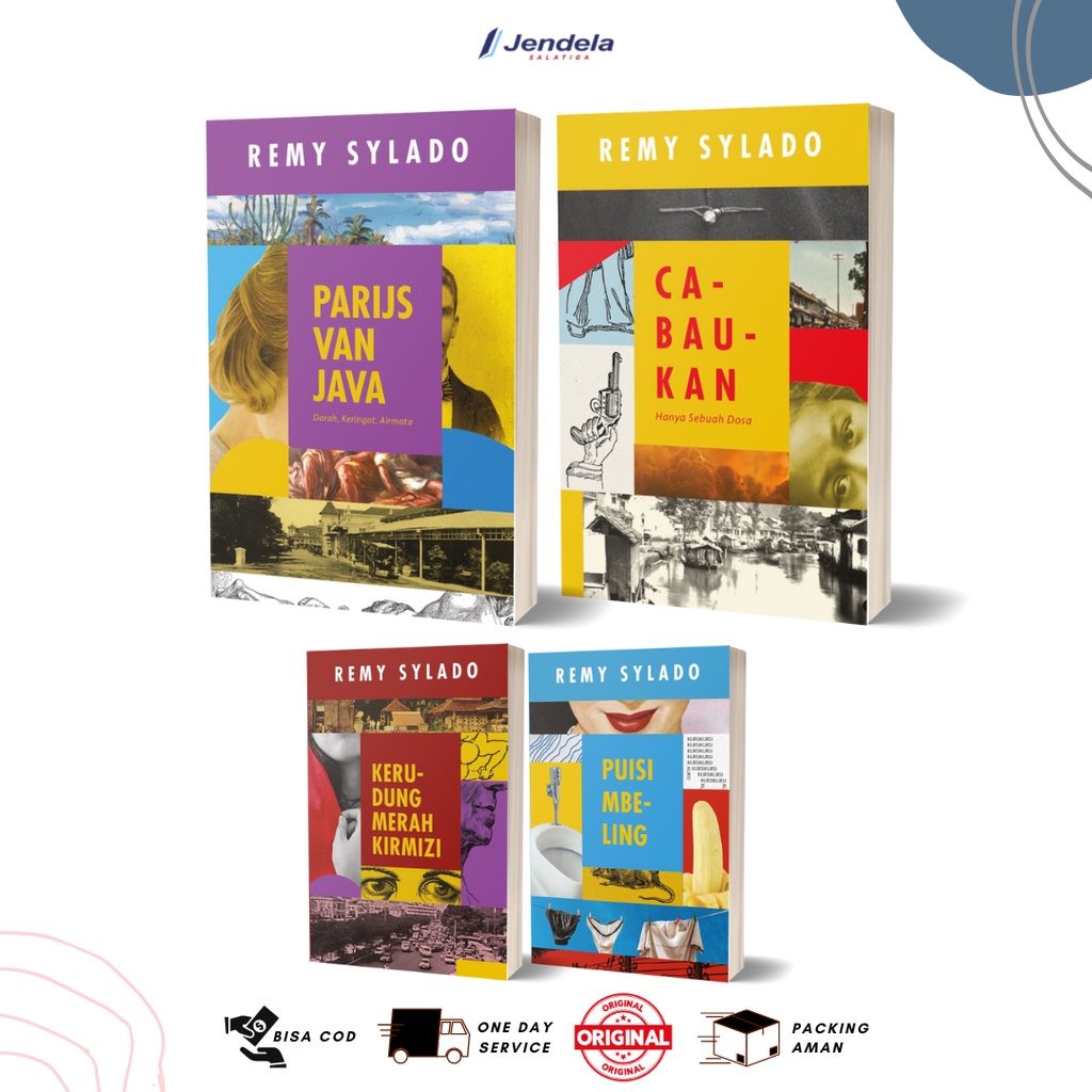 Koleksi Sastra Remy Sylado - Parijs van Java, Kerudung Merah Kirmizi, Puisi Mbeling, Ca Bau Kan (Han