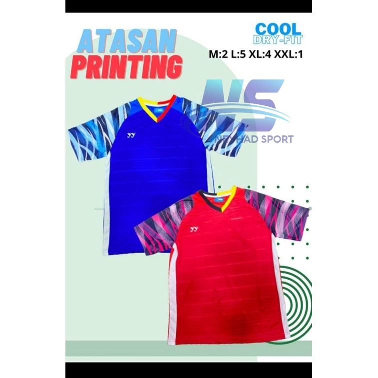 Kaos Badminton Yonex GO Kaos Badminton Grade Ori