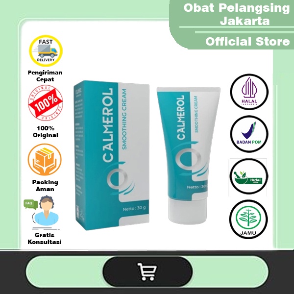 BISA COD | CALMEROL Cream Calmerol Obat Oles Berkualitas Lulus Uji BPOM RI