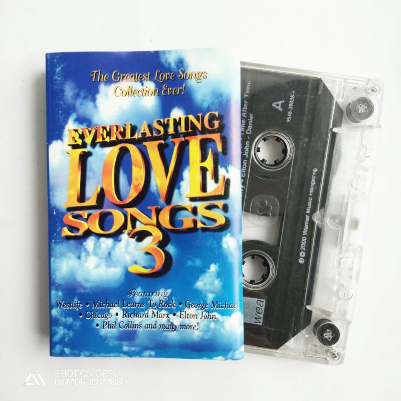 Kaset Everlasting Love Songs 3 album Kompilasi 2000