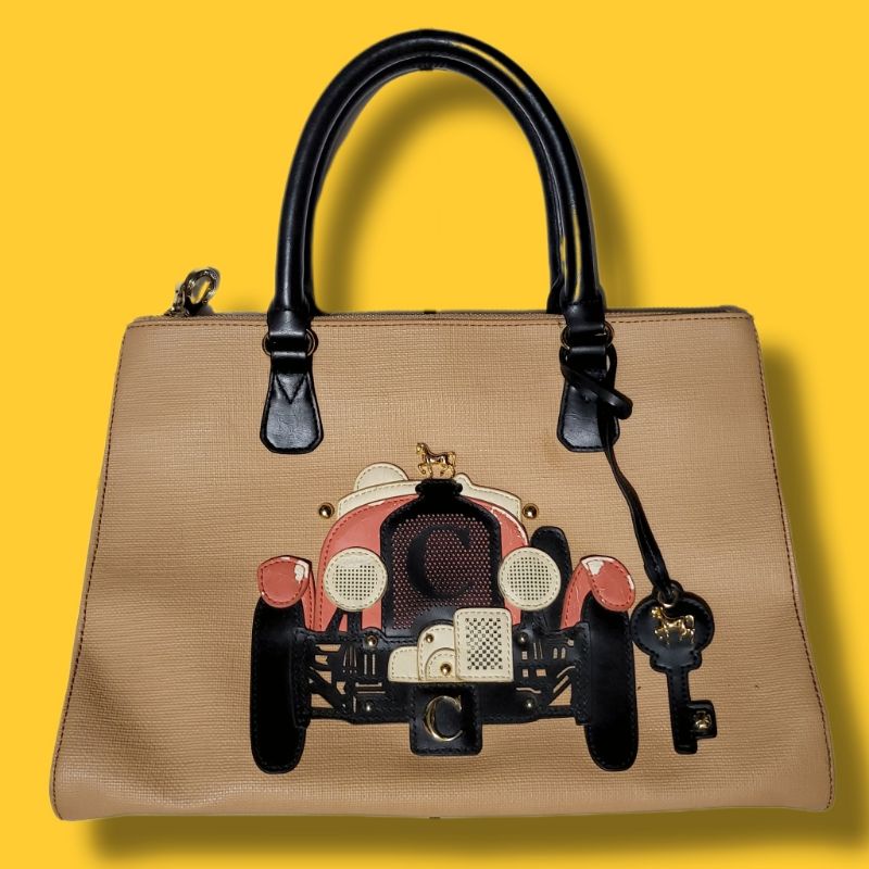 LAPALETTE Shoulder Bag Tas Selempang Tas Jinjing Wanita Coklat