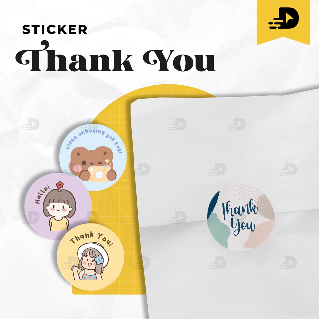 

Stiker Thank You Bulat