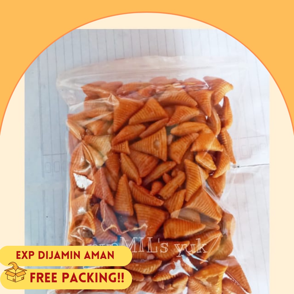 

MAKANAN RINGAN / CEMILAN KILOAN / PIRAMID / 250 GR