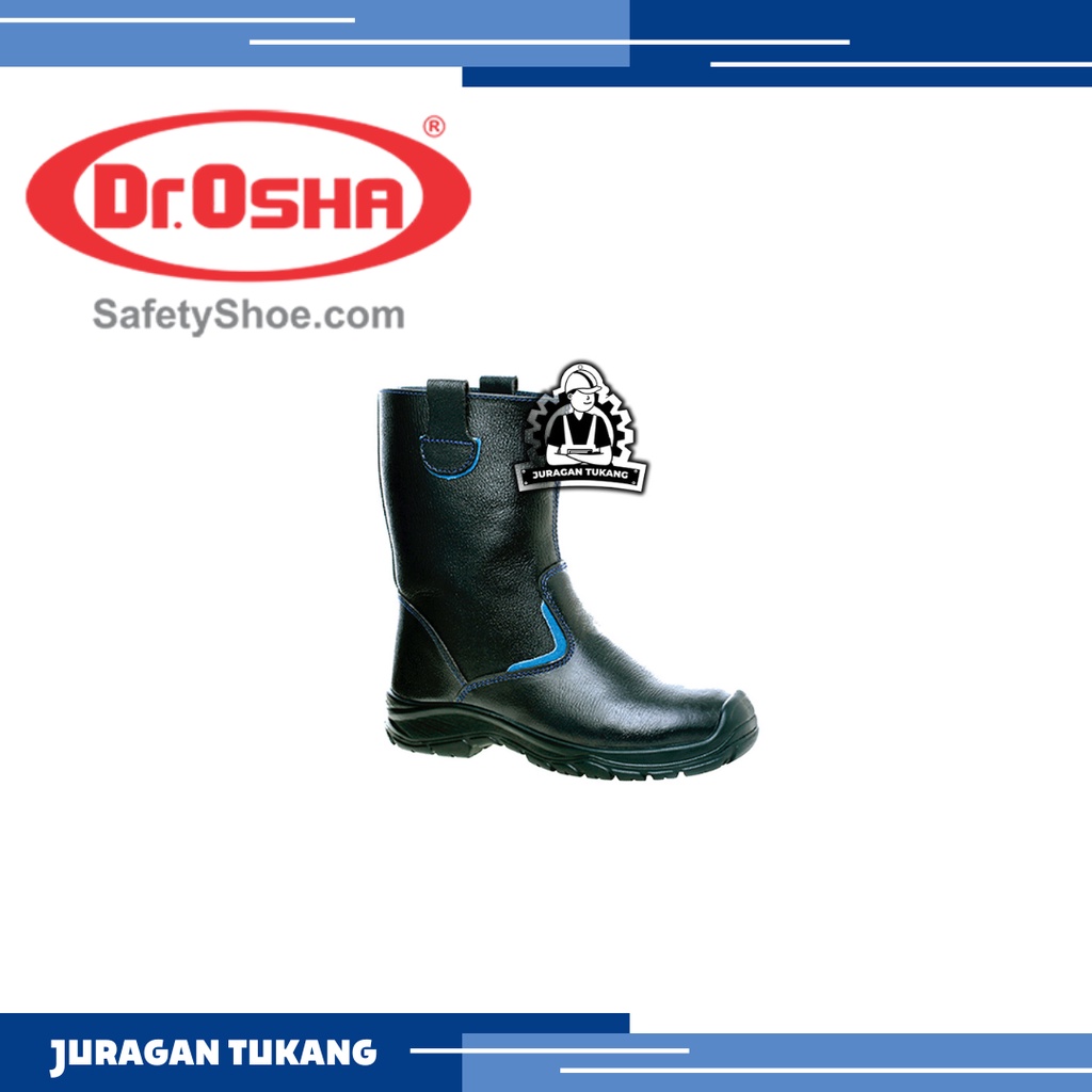Sepatu Safety Dr.Osha Wellington Boot 3388 Dr Osha Steel Toe Cap kings
