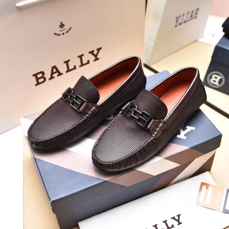 sepatu bally pria loafer men shoes cowok slip on premium p1shoes new series