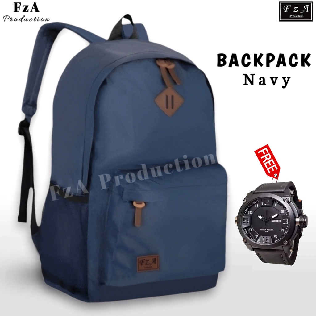 FzA Official - Tas Ransel Gendong Laptop Distro Sekolah Kuliah Pria Wanita Backpack Original Tas Punggung Laptop - NYQS