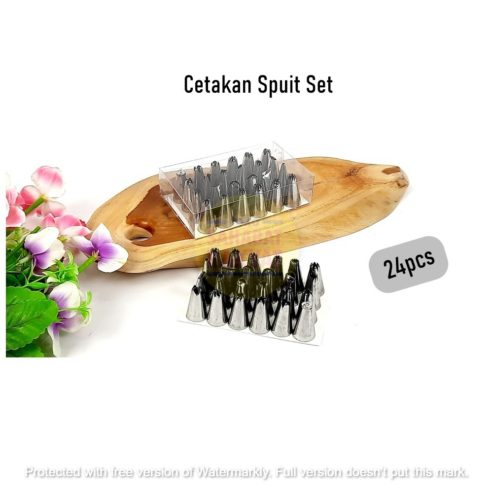 DPRL221B1 Cetakan Spuit Set 24pcs