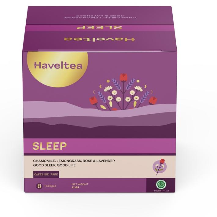 

™ Haveltea SLEEP | Teh Indonesia Bunga Chamomile Tea | Pengantar Tidur | Bebas Kafein ♨