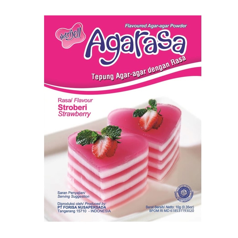 

AGARASA Strawbery 10g