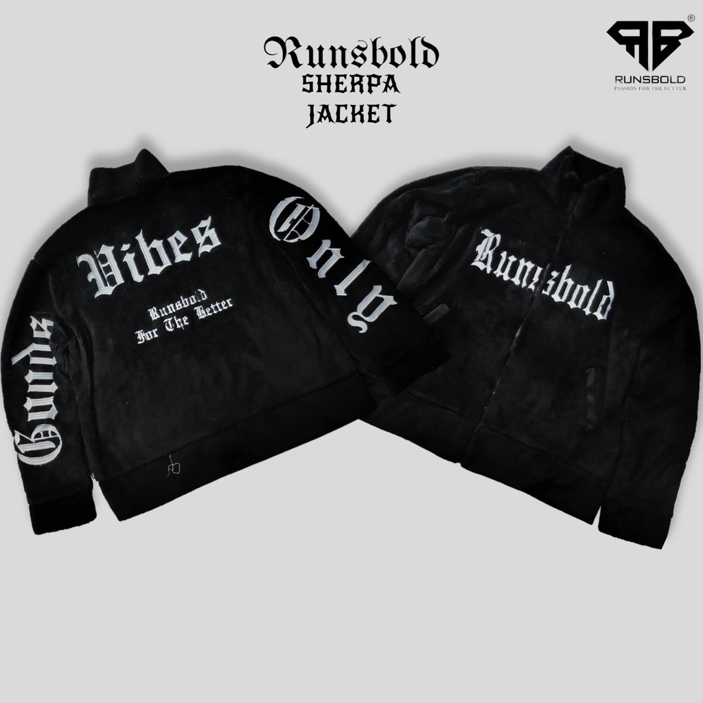 TERBARU!! JAKET SHERPA | PRIA JAKET BULU | RUNSBOLD VIBES| JAKET TEBAL MUSIM DINGIN