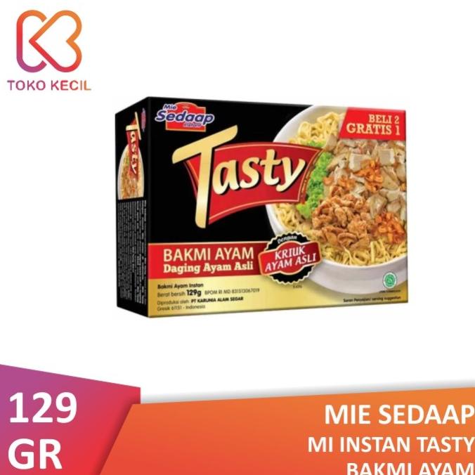 

Mie Sedaap Tasty Bakmi Ayam 129Gr - Best Store