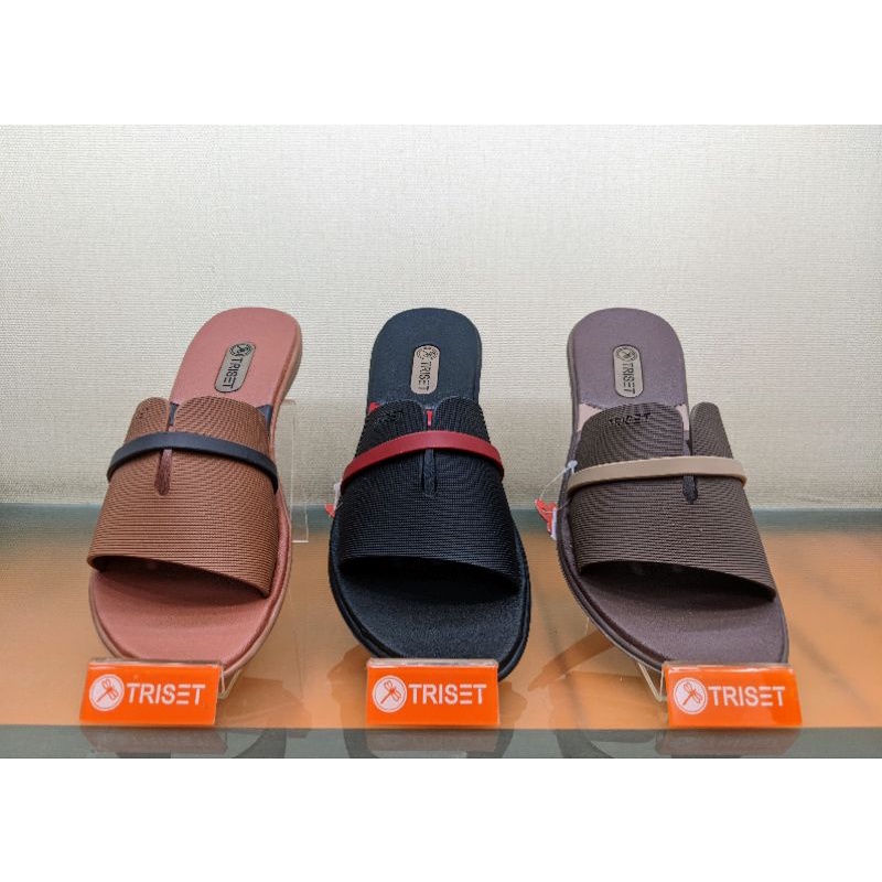 Sandal Flat Karet Triset New Arrival