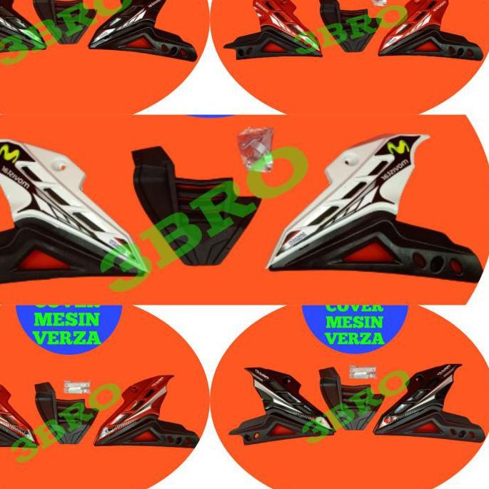 ♠ COVER MESIN VIXION VERZA CB150 BYSON ❂