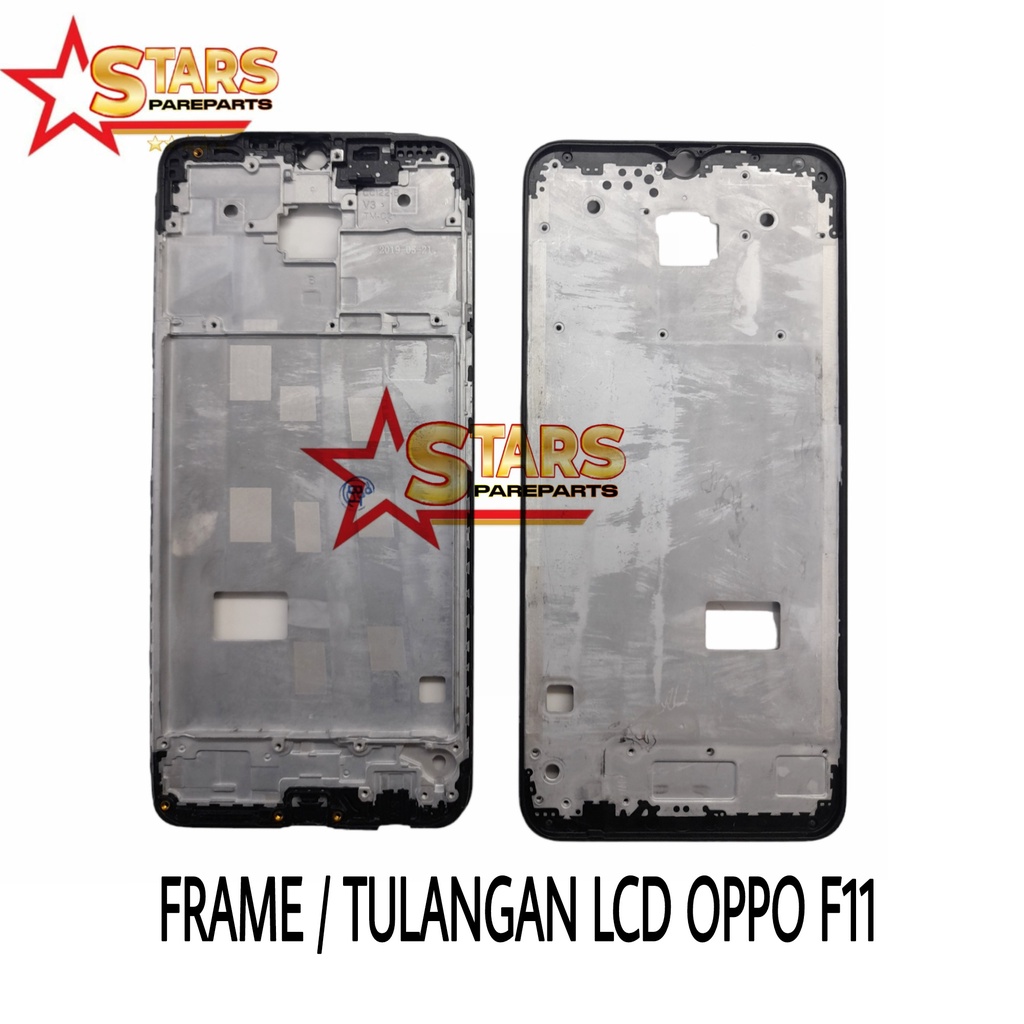 FRAME LCD / TULANGAN LCD / TATAKAN TENGAH LCD / BEZZEL MIDDEL OPPO F11 ORI COPOTAN MULUS