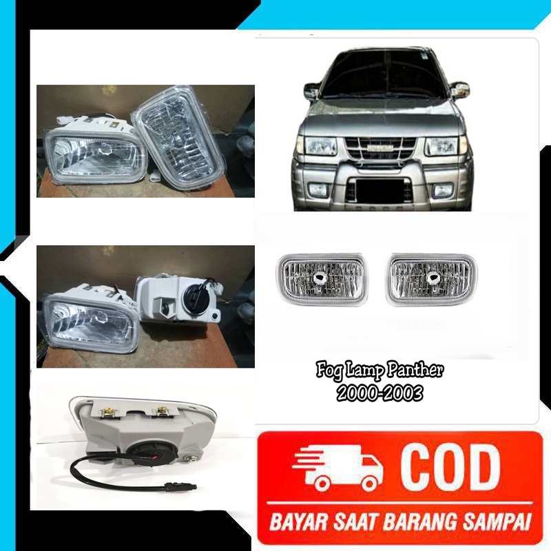 LAMPU KABUT MOBIL ISUZU PANTHER TH 2000 S/D 2004 FOGLAMP LAMPU MOBIL