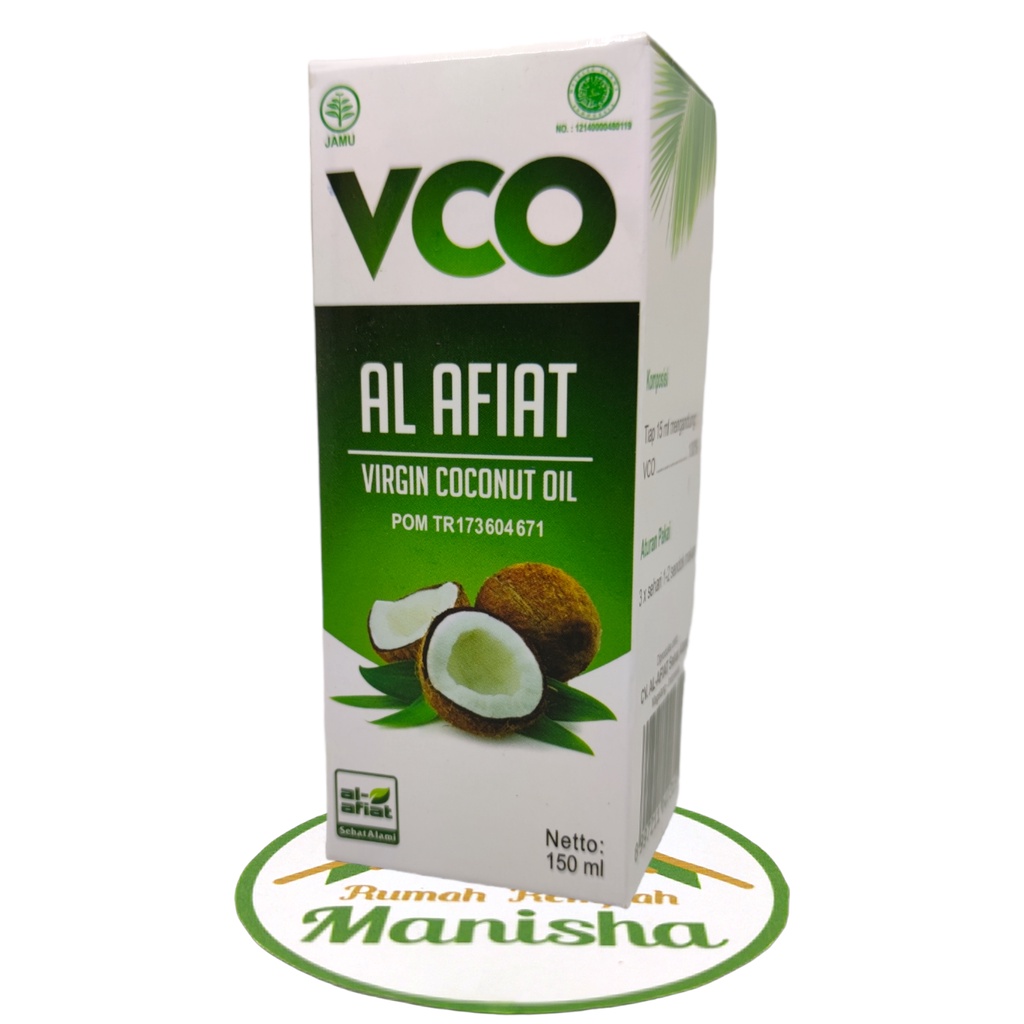 VCO - Virgin Coconut Oil - Minyak Kelapa - Al Afiat 150ml Original