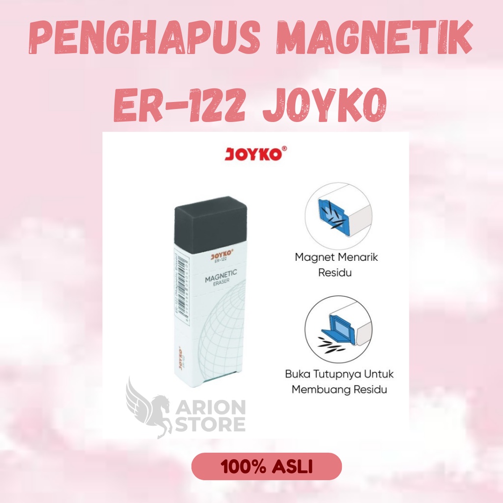 

[ARION STORE] Penghapus Magnetik ER-122 Joyko / Penghapus Murah / Penghapus Hits [PCS]