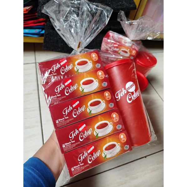 

Paket Teh Celup Sosro isi 5pack gratis Tumbler/Hampers Lebaran