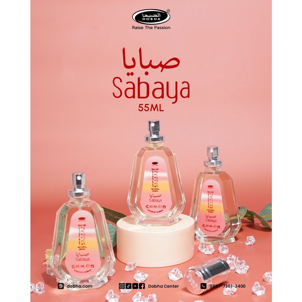 Parfum Minyak Wangi Spray DOBHA 55ML Original