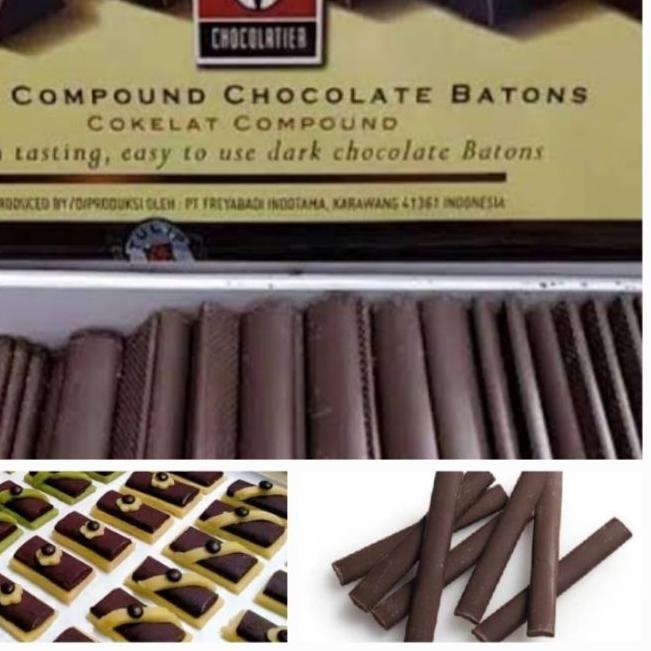 

✧ coklat stick batons tulip 1kg. kemasan polos ✽