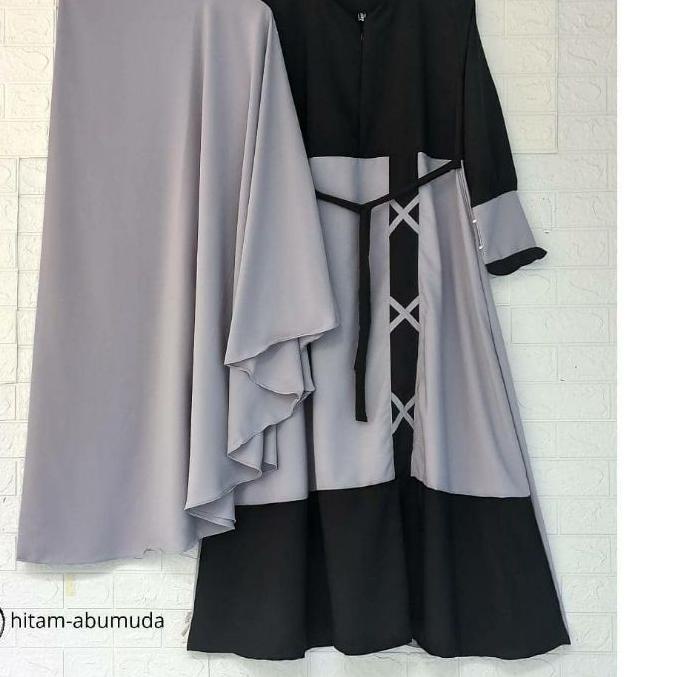 ✤ Gamis set syari/ gamis Jumbo L XL XXL 3XL 4XL/ Ld. 100/ Ld. 140 ✲