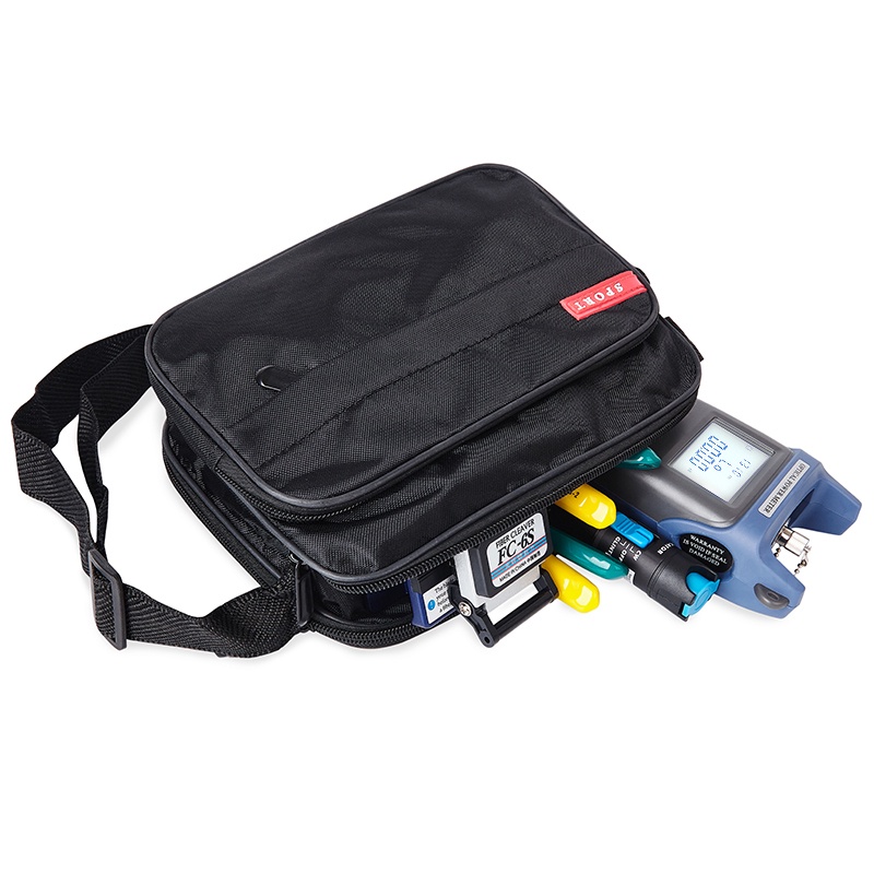 FTTH Fiber Optic Tool Kit With Fiber Cleaver -70~+6dBm Optical Power Meter 10mw Vfl Opm