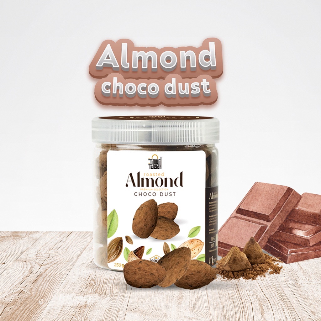 

Kacang Almond Choco Dust Original Premium 250 gr