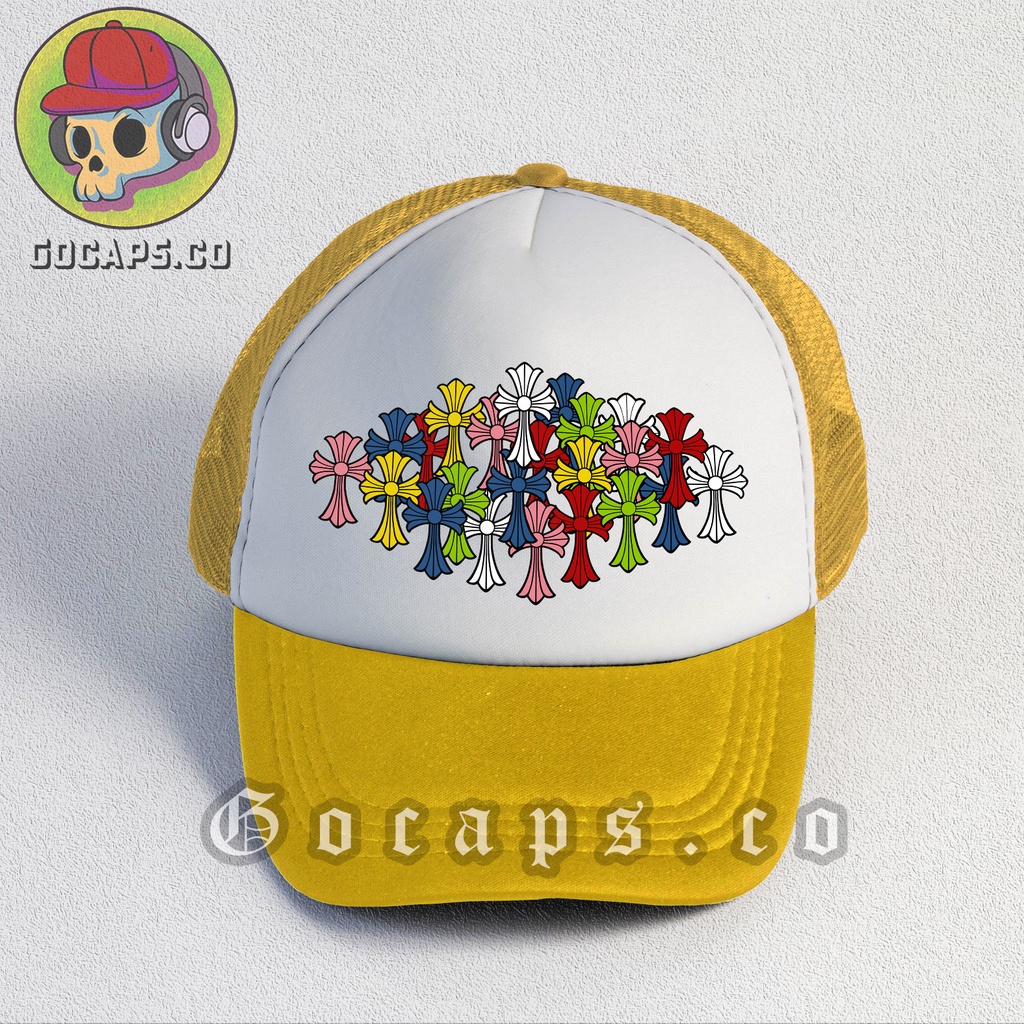 Gocaps - Topi Jaring Trucker Chrome Unisex (Premium Quality) - Cemetery