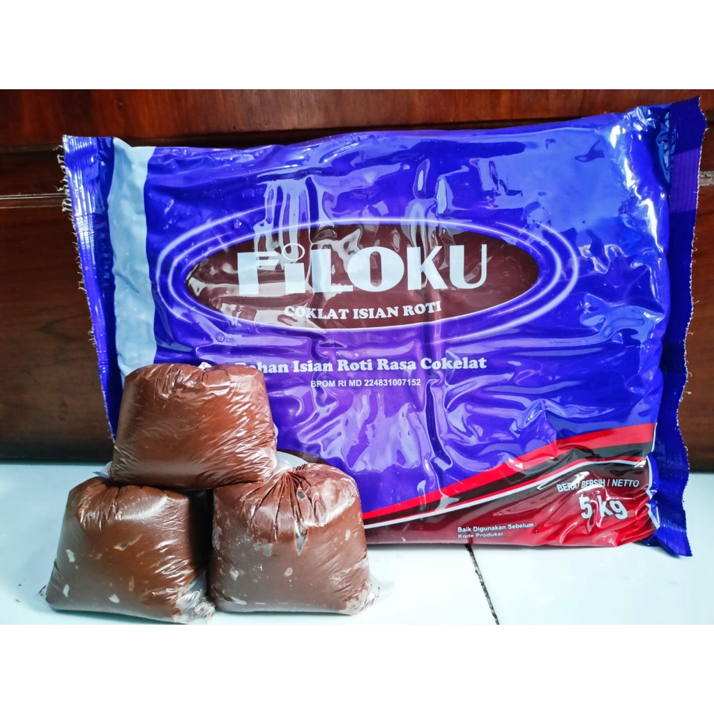 

Selai Coklat / Pasta Isian Roti Filoku