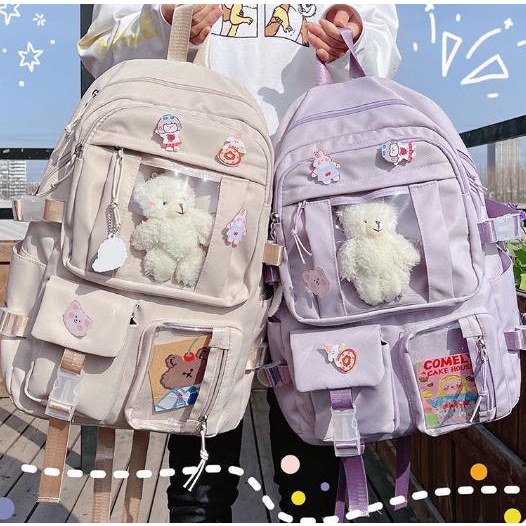 Tas Ransel Anak Siswa Sekolah Jepang Wanita Korea Gadis Ransel bir01