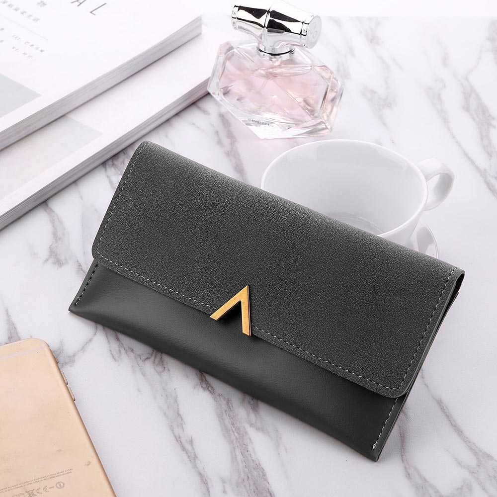 Dompet Wanita Korea Design Purse Wallet - MF991 - Black