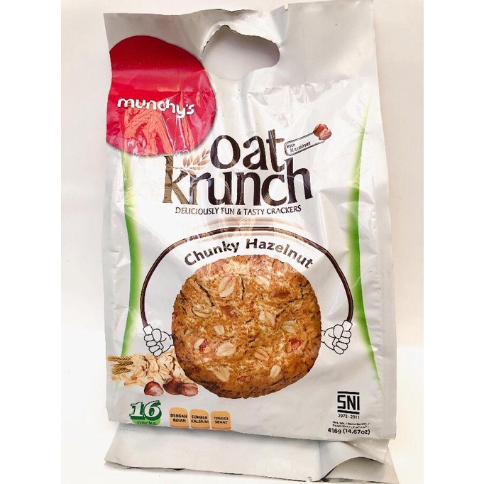 

Munchy's Oat Krunch Chunky Hazelnut 416g