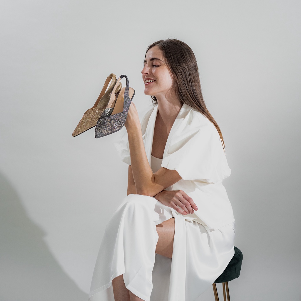 BARTIER - XAVIA HEELS WANITA SEPATU SANDAL PESTA 5CM RAMADAN COLLECTION