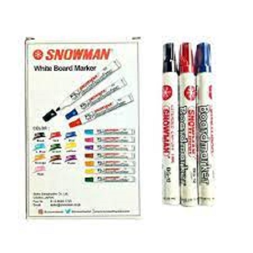 

Spidol Papan Tulis Whiteboard Boardmaker Snowman BG12 Black 1 Pak 12
