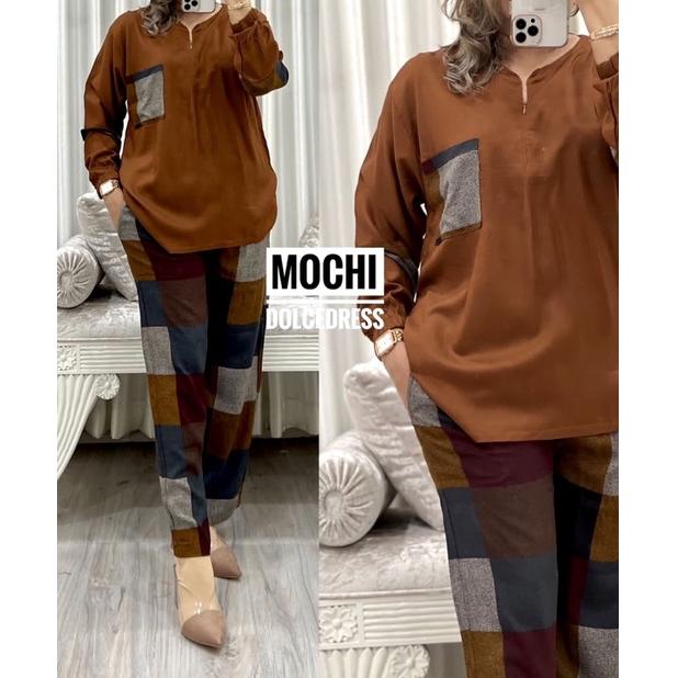 ❊ Set Celana Dolce Dress Mochi Terupdate