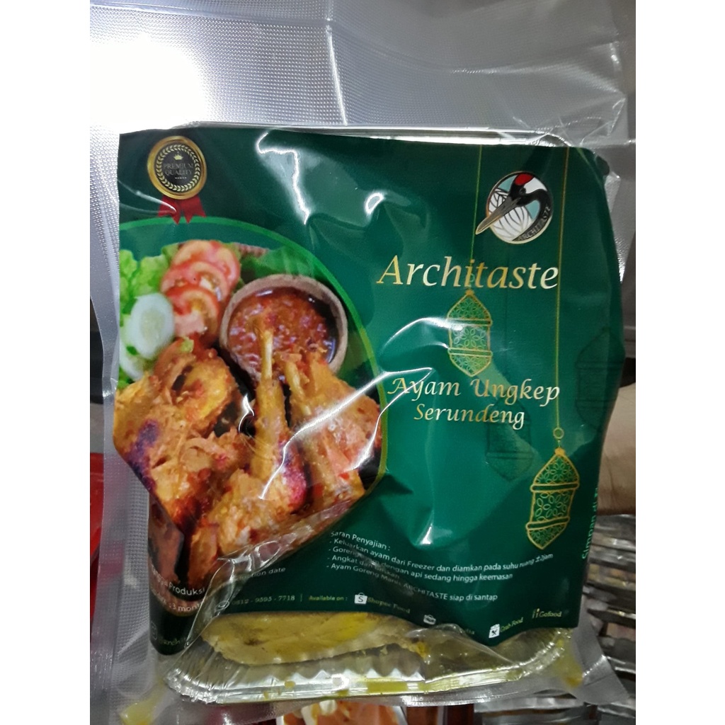 

ARCHITASTE Ayam Kampung Ungkep Serundeng (1 ekor)