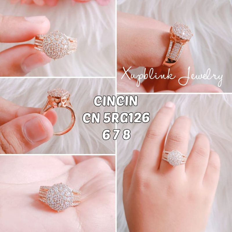 Cincin Titanium Anti Karat Terlaris Cincin Nikmir Xupblink Jewelry