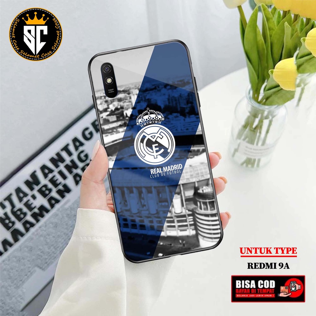 Case Xiaomi Redmi 9A Casing Xiaomi Redmi 9A Selamet Case [CLUB] Softcase Glass - Hardcase Glossy - C