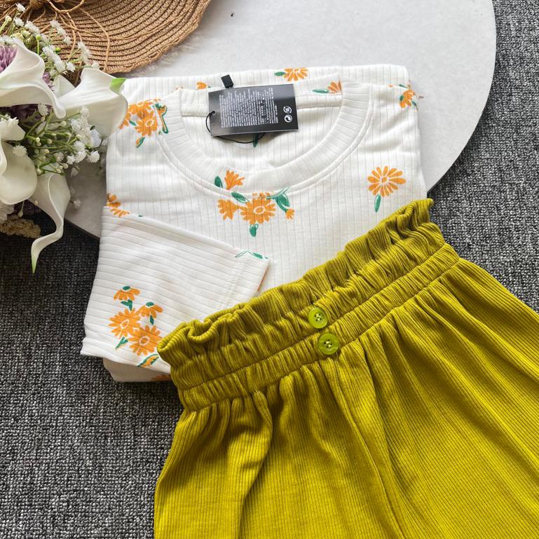 TERPERCAYA ONE SET KAOS KULOT PREMIUM BY SHEMANGAT ID/SET POLOS MURAH