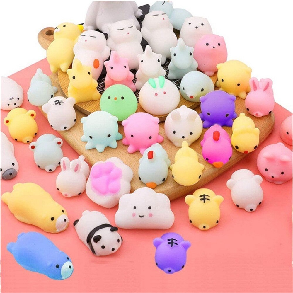 Mainan Squishy Mochi Mini Berbagai Karakter Lucu Murah