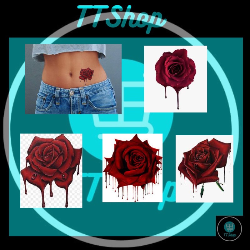 Tato tamporer tahan lama dan ori gambar mawar tapi tidak tahan 1 bulan dan 1 tahun namum tahan air ,