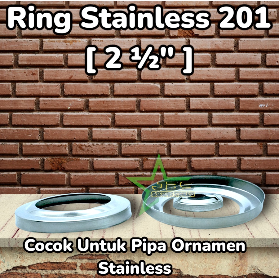 RING STAINLESS 2½&quot; INCH SUS 201