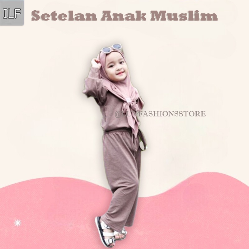 IL - ONESET ANAK CHAVA / FASHION MUSLIM ANAK PEREMPUAN