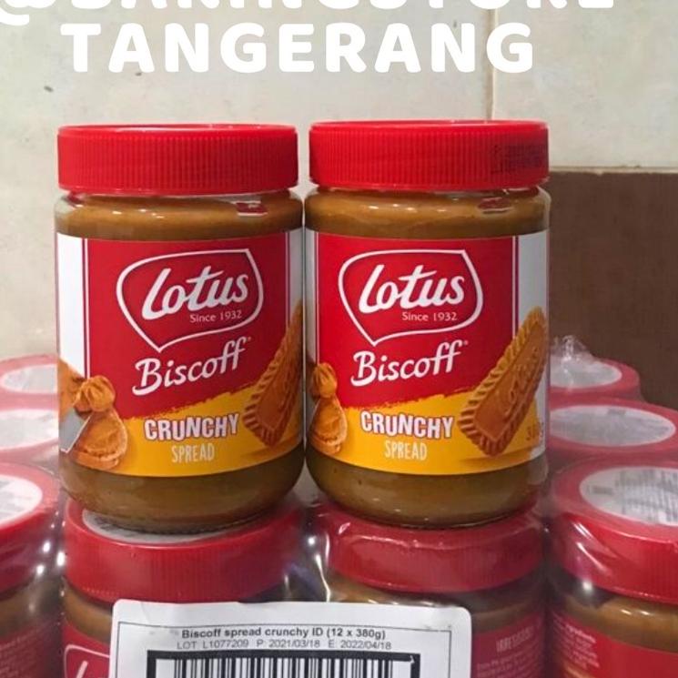 

۞ Lotus Biscoff Crunchy Spread 380 gr | Selai Speculoos ◙