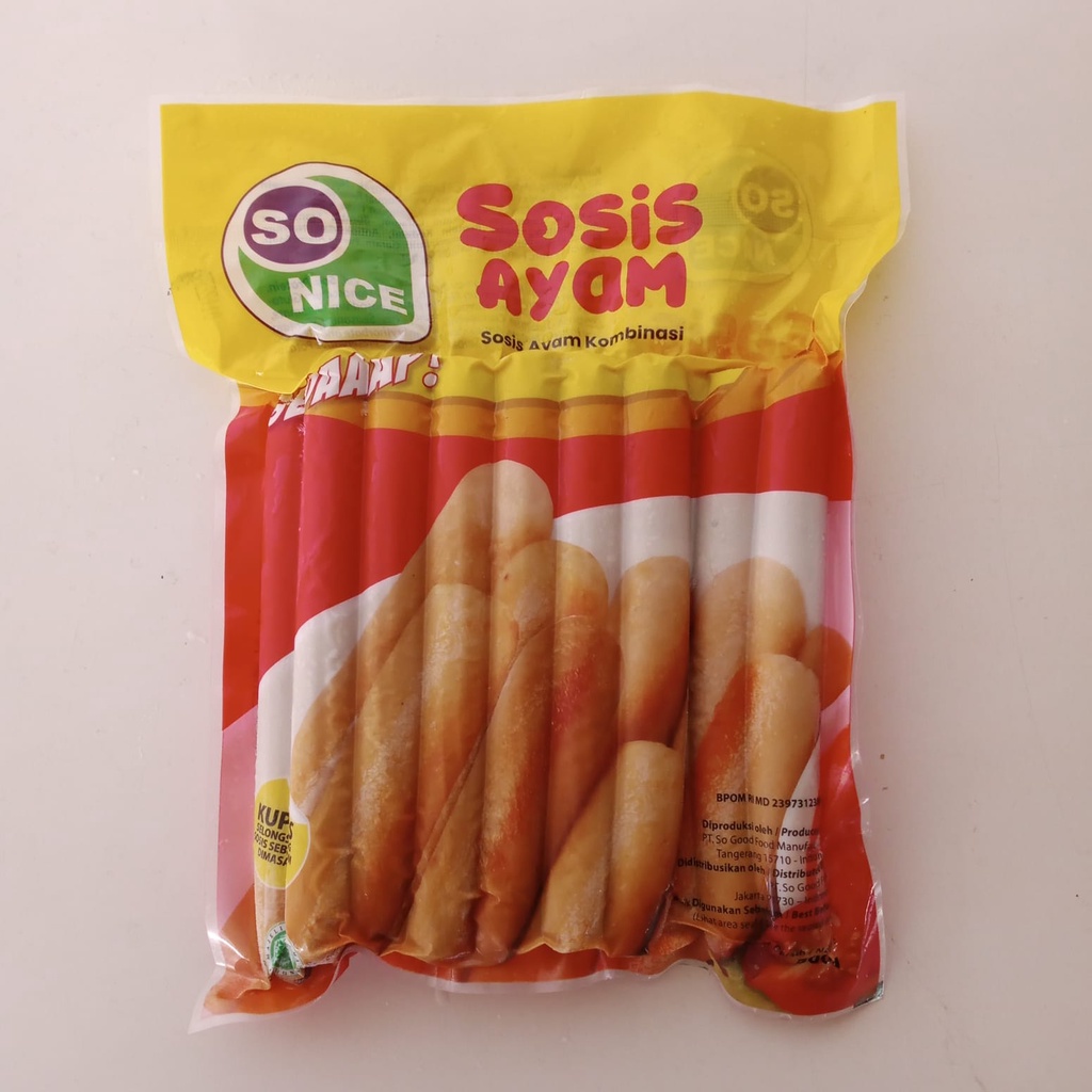 

SONICE sosis ayam long 500gr