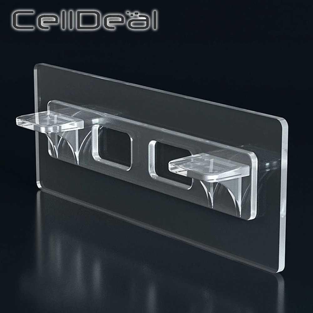 Holder Bracket Siku Penyangga Papan Rak Ambalan Shelf Support Pegs 6 PCS - CD010 - Transparent