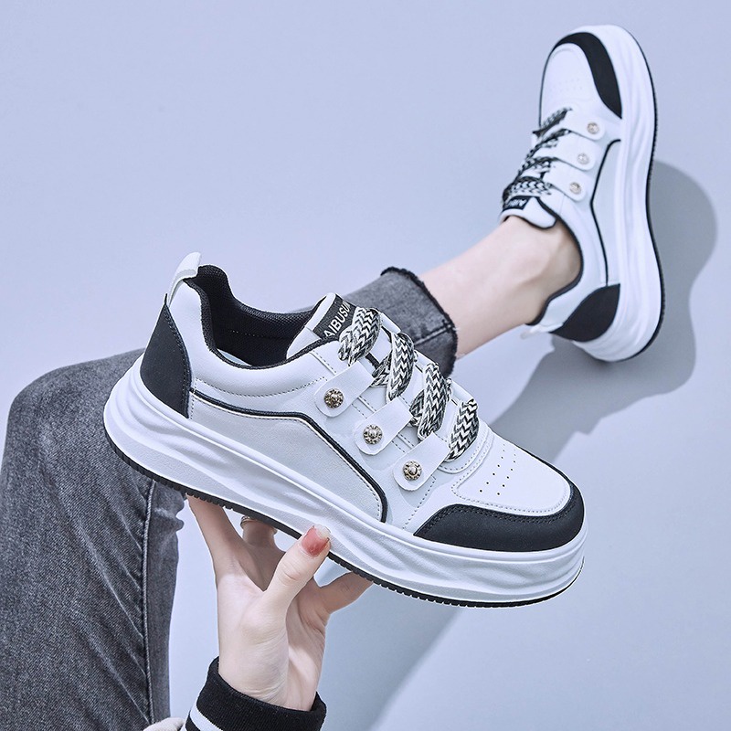 Sepatu Sneakers Wanita Import Fashion Kasual Terbaru Korea 1047